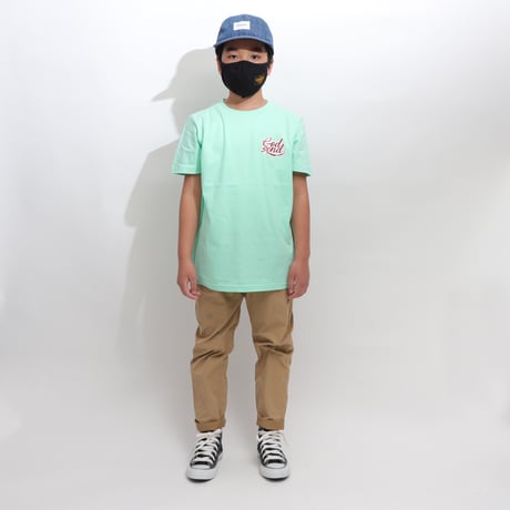 OVAL  LOGO  TEE  LIGHT  GREEN  オーバルロゴ  TEE  ライトグリーン
