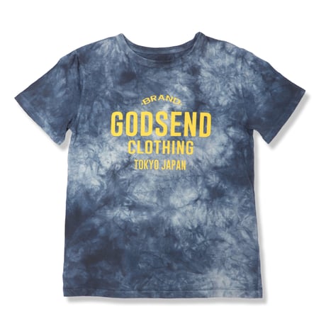 TIE  DYE  PRINT  TEE01  L/BL  タイダイ染め  プリントTee01 ライトブルー