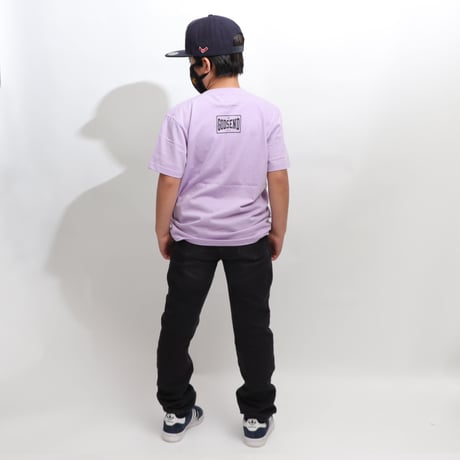 TWO  TONE  LOGO  TEE  LIGHT  PURPLE   ツートーン  ロゴ  TEE  ライトパープル