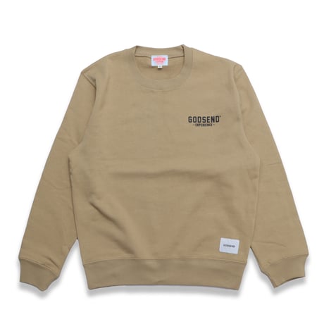 EXPERIENCE  C/N  SWEAT  SHIRT  SAND BEIGE