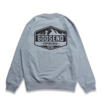 EXPERIENCE  C/N  SWEAT  SHIRT  ACID BLUE