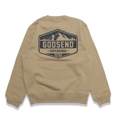 EXPERIENCE  C/N  SWEAT  SHIRT  SAND BEIGE