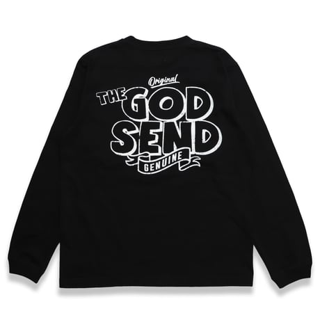 ORIGINAL  LOGO  L/S   TEE  BLACK
