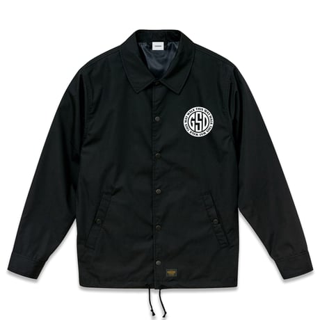 T/C  COACH  JACKET BLACK  T/Cコーチジャケット  ブラック