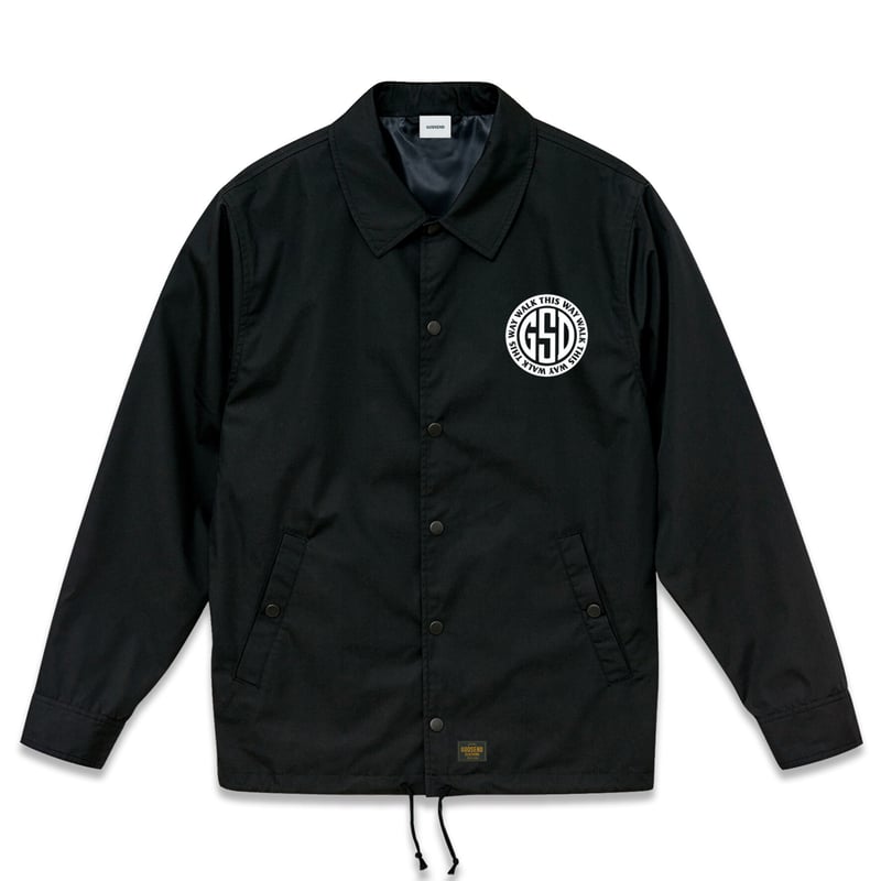 T/C COACH JACKET BLACK T/Cコーチジャケット ブラック | G...