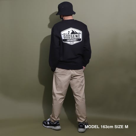 EXPERIENCE  C/N  SWEAT  SHIRT  BLACK