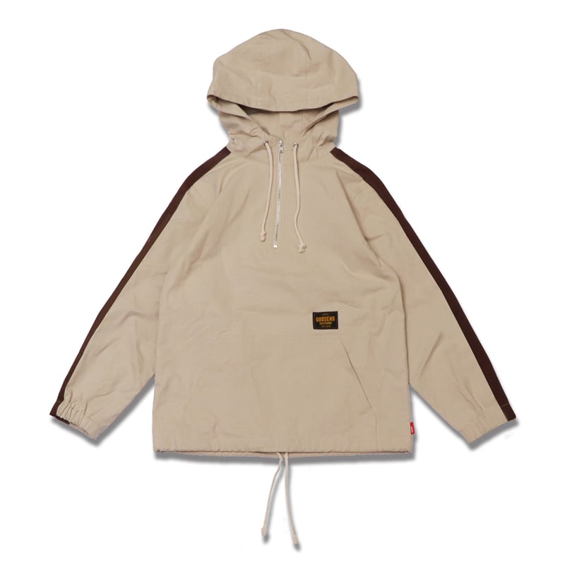 COTTON TWILL ANORAK コットンツイルアノラック ベージュ | GODSEND