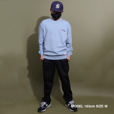EXPERIENCE  C/N  SWEAT  SHIRT  ACID BLUE