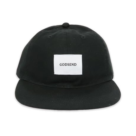 6PANEL  BLACK  CAP  6パネル  ブラック  キャップ