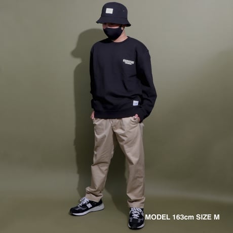 ORIGINAL  LOGO  L/S   TEE  BLACK