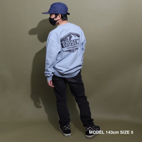 EXPERIENCE  C/N  SWEAT  SHIRT  ACID BLUE