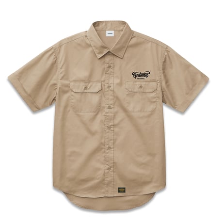 T/C  WORK SHIRTS  BEIGE  T/Cワークシャツ  ベージュ