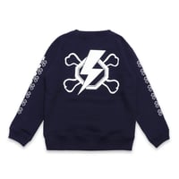 THUNDER  STROKE  C/N  SWEAT  SHIRT  BLACK サンダー  ストローク  スウェットシャツ  ブラック