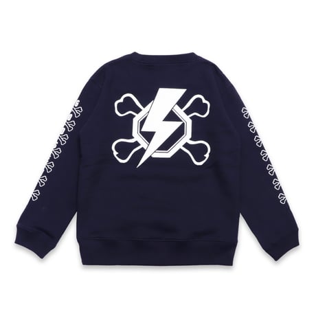 THUNDER  STROKE  C/N  SWEAT  SHIRT  NAVY  サンダー  ストローク  スウェットシャツ  ネイビー