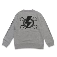 THUNDER  STROKE  C/N  SWEAT  SHIRT  GRAY  サンダー  ストローク  スウェットシャツ  グレー