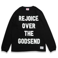 REJOICE  L/S   TEE  BLACK