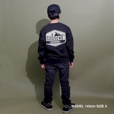 EXPERIENCE  C/N  SWEAT  SHIRT  BLACK