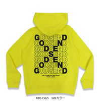 CROSS  LOGO  HOODIE  GOLD  クロスロゴ  パーカー  ゴールド