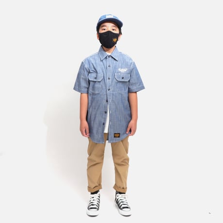 T/C  CHAMBRAY  WORK  SHIRTS  T/C  シャンブレーワークシャツ