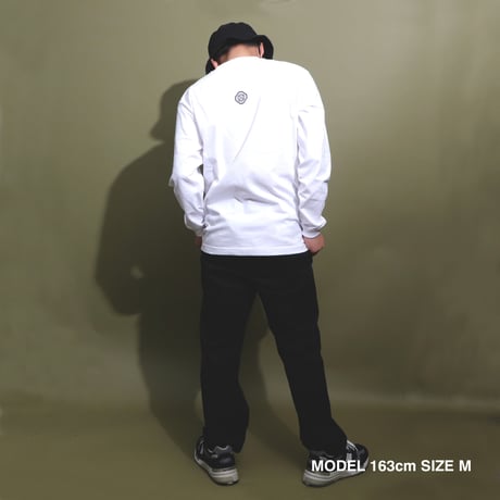 REJOICE  L/S   TEE  WHITE