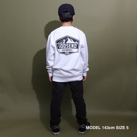 EXPERIENCE  C/N  SWEAT  SHIRT  WHITE