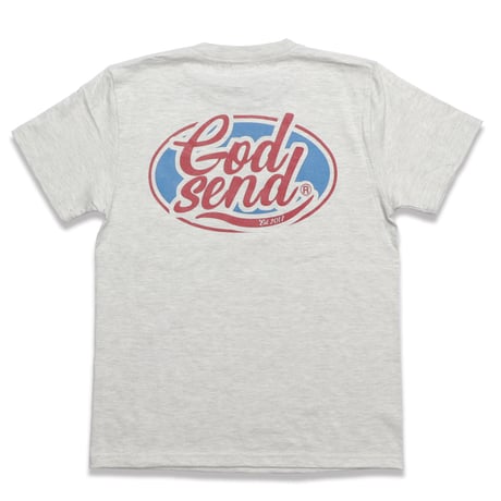 OVAL  LOGO  TEE  OATMEAL  オーバルロゴ  TEE  オートミール