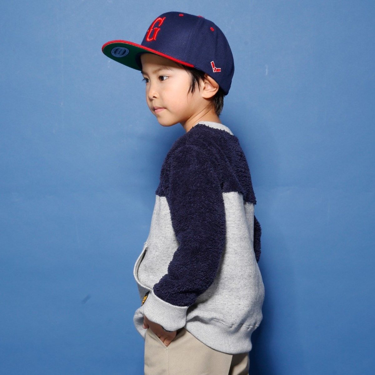 BOA FLEECE PULL OVER ボアフリース プルオーバー KHAKI 