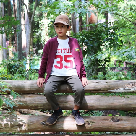 SNAP  BUTTON  SWEAT  BLOUSON  スナップボタン  スウェットブルゾン  BURGUNDY