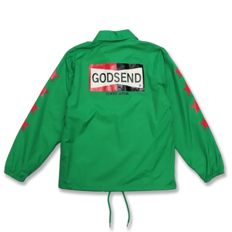 FOUR  STAR  COACH  JACKET  フォースター  コーチジャケット  GREEN