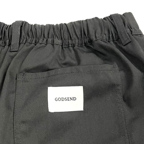 T/C  EASY  PANTS  T/C  イージーパンツ  ブラック