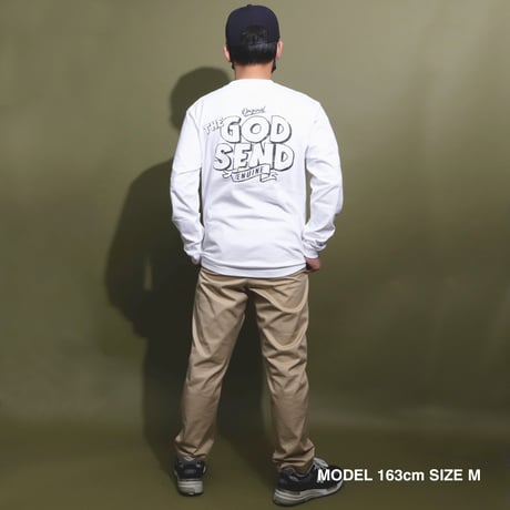 ORIGINAL  LOGO  L/S   TEE  WHITE