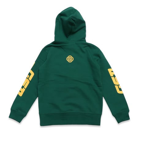 EXPRESS  HOODIE  GREEN  エクスプレス  パーカー  グリーン