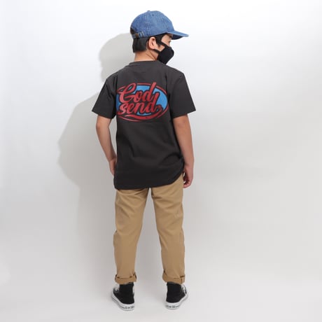 OVAL  LOGO  TEE  INK  BLACK  オーバルロゴ  TEE  インクブラック