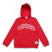 PAISLEY  ARCLOGO  HOODIE  RED  ペイズリー  アーチロゴ  パーカー  レッド