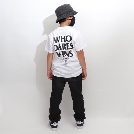 WHO  DARES  WINS  TEE  WHITE   フー  デアーズ  ウィンズ  TEE  ホワイト