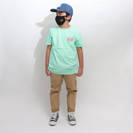 OVAL  LOGO  TEE  LIGHT  GREEN  オーバルロゴ  TEE  ライトグリーン