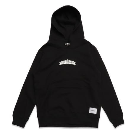 HERALDIC  HOODIE  BLACK  ヘラルディック  パーカー  ブラック