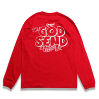 ORIGINAL  LOGO  L/S   TEE  RED