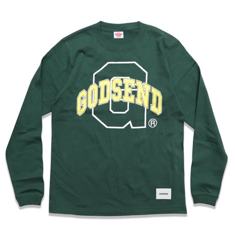 BIG  G  L/S TEE  GREEN　BIG  G  ロングスリーブTEE  グリーン
