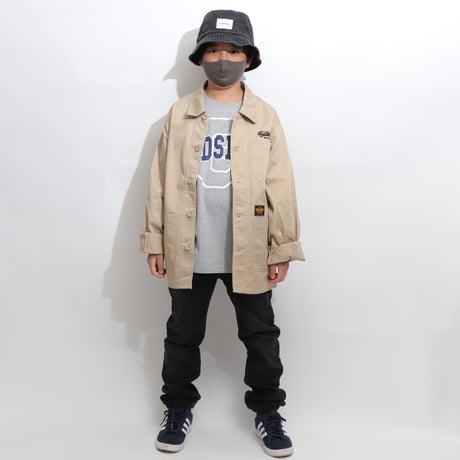 T/C    COVERALL  JACKET BEIGE  T/Cカバーオール  ジャケット  ベージュ
