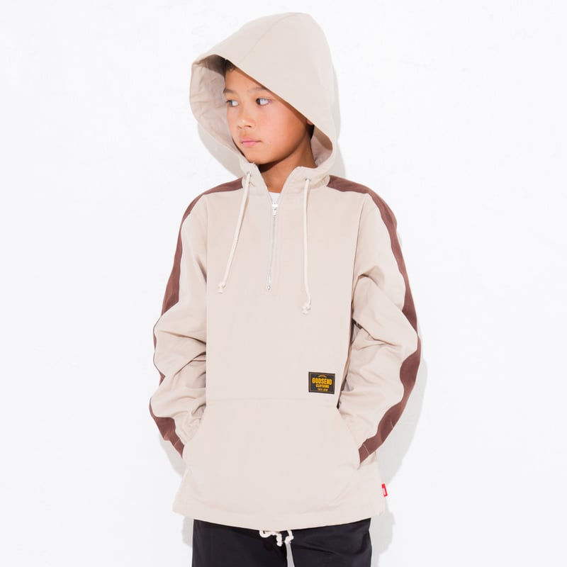 COTTON TWILL ANORAK コットンツイルアノラック NAVY | GOD