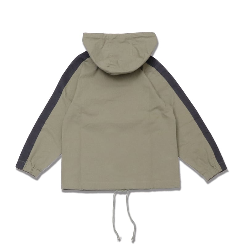 COTTON TWILL ANORAK コットンツイルアノラック カーキ | GODSEND