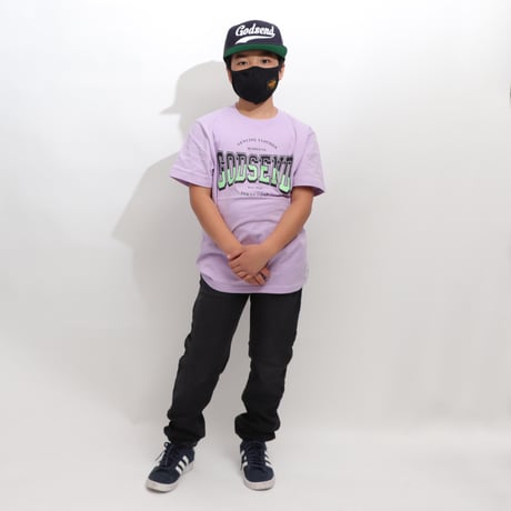TWO  TONE  LOGO  TEE  LIGHT  PURPLE   ツートーン  ロゴ  TEE  ライトパープル
