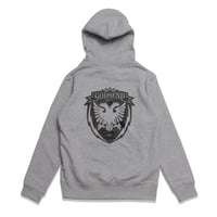 HERALDIC  HOODIE  GREY  ヘラルディック  パーカー  グレー