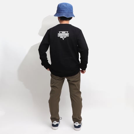 GSDTYO  L/S TEE  BLACK　GSDTYO  ロングスリーブTEE  ブラック