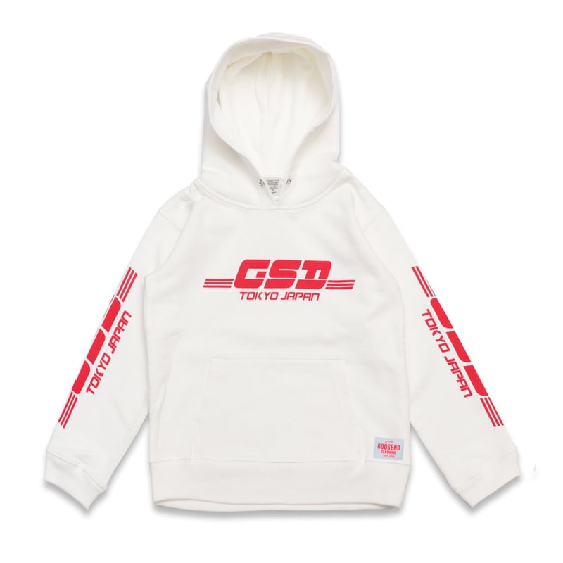 EXPRESS HOODIE WHITE エクスプレス パーカー ホワイト | GO