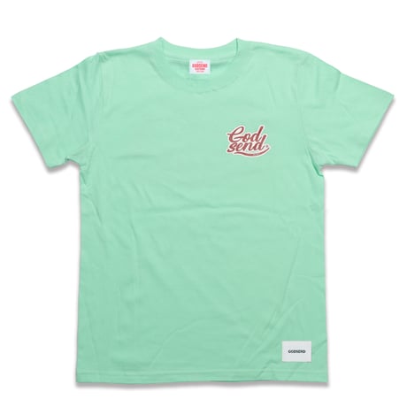 OVAL  LOGO  TEE  LIGHT  GREEN  オーバルロゴ  TEE  ライトグリーン