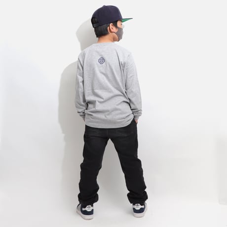 BIG  G  L/S TEE  TOP  GREY　BIG  G  ロングスリーブTEE  杢グレー