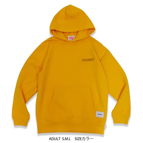 CROSS  LOGO  HOODIE  GOLD  クロスロゴ  パーカー  ゴールド