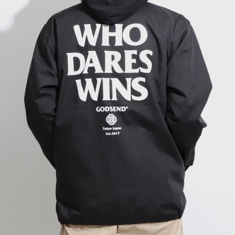 T/C  COACH  JACKET BLACK  T/Cコーチジャケット  ブラック